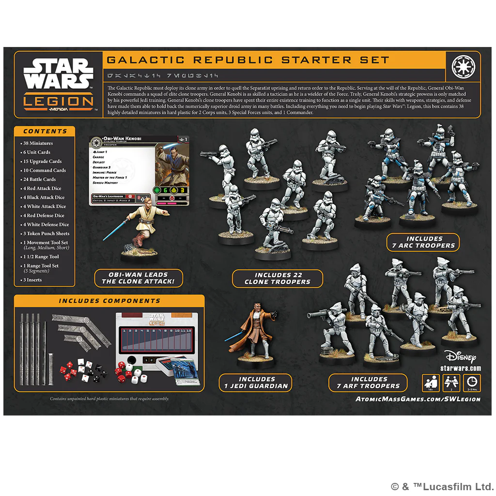 Star Wars: Legion - Galactic Republic Starter Set - Image 2