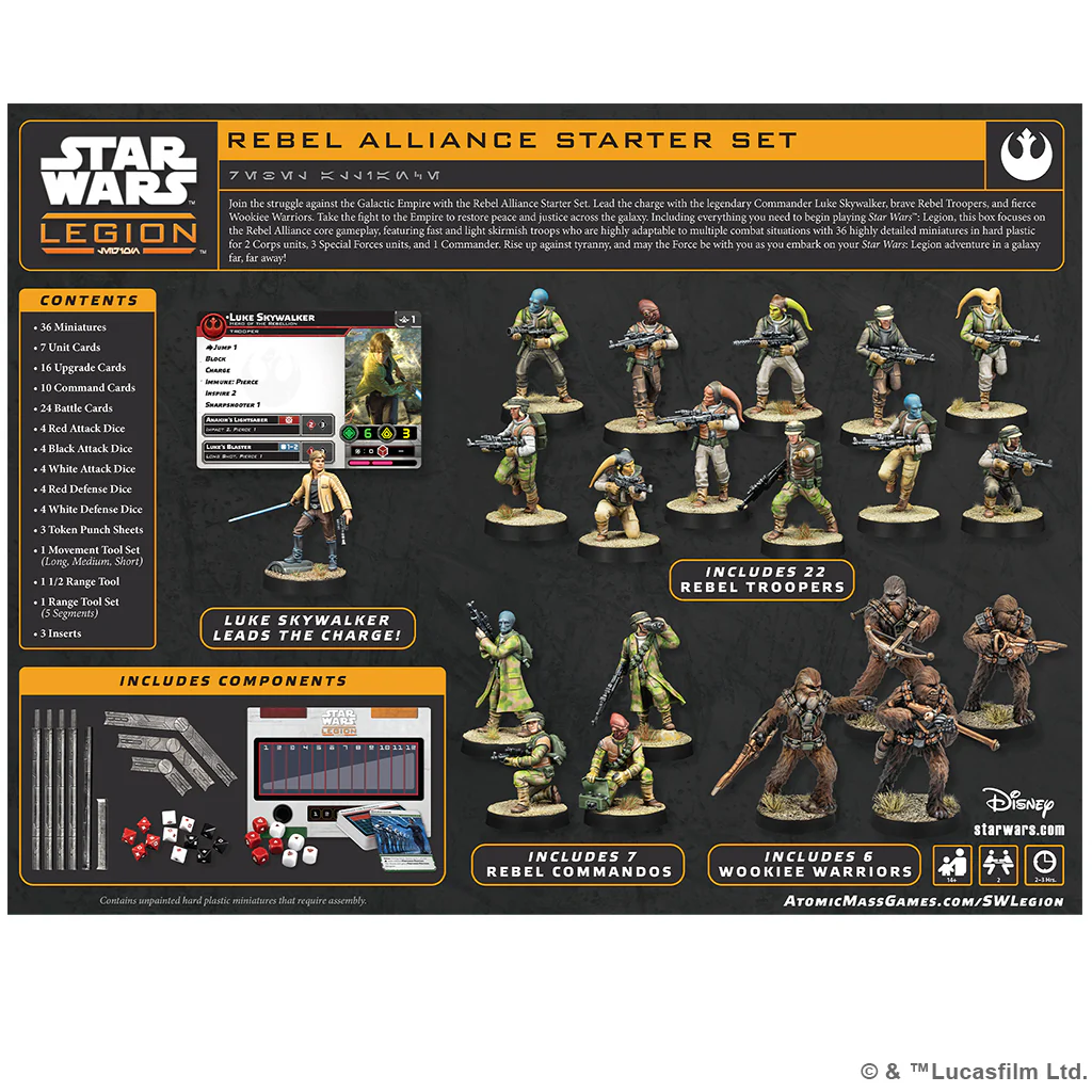 Star Wars: Legion - Rebel Alliance Starter Set - Image 2