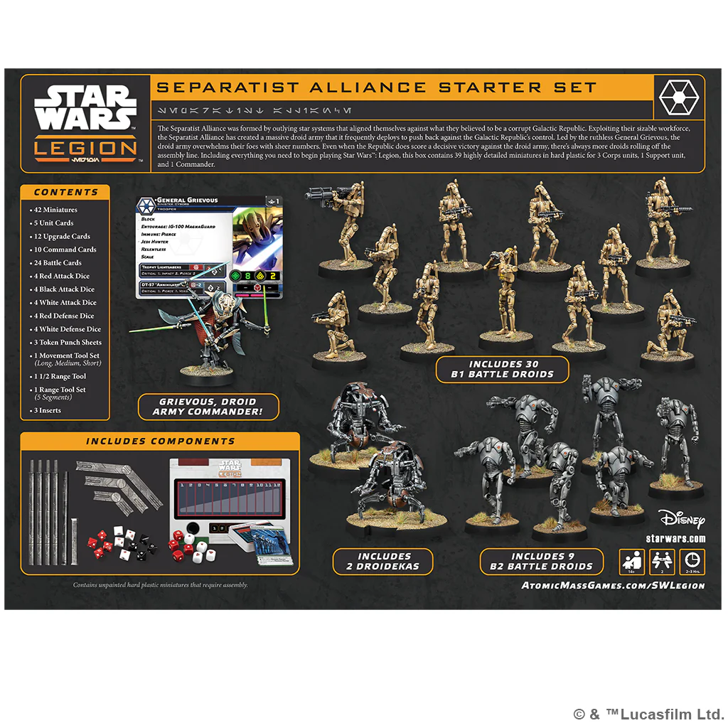 Star Wars: Legion - Separatist Alliance Starter Set - Image 2