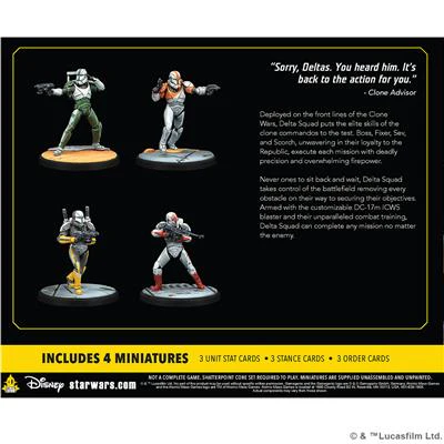 Star Wars: Shatterpoint - Delta Squad, Form Up Squad Pack - Image 2