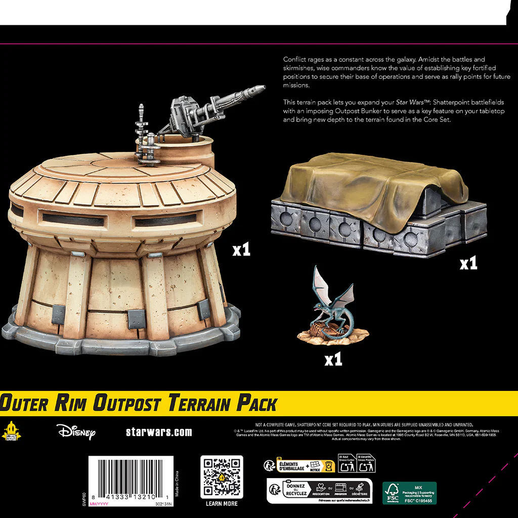 Star Wars Shatterpoint: Outer Rim Outpost Terrain Pack - Image 2