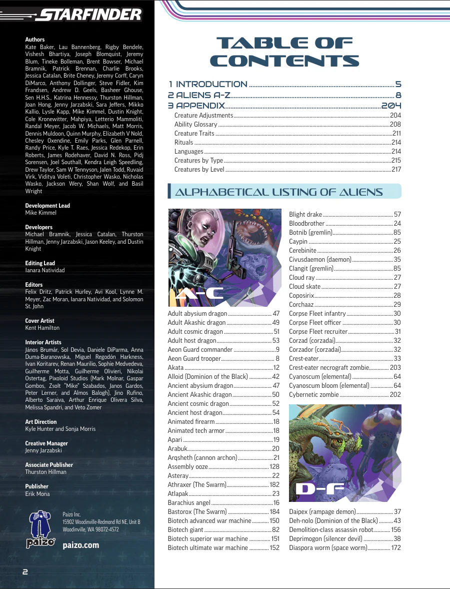 Starfinder S2 Alien Core Pocket Edition - Image 2