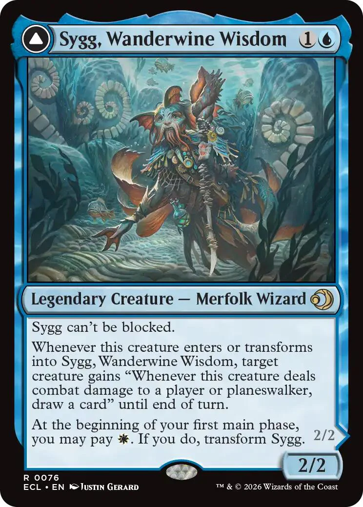 Sygg, Wanderwine Wisdom [Lorwyn Eclipsed]