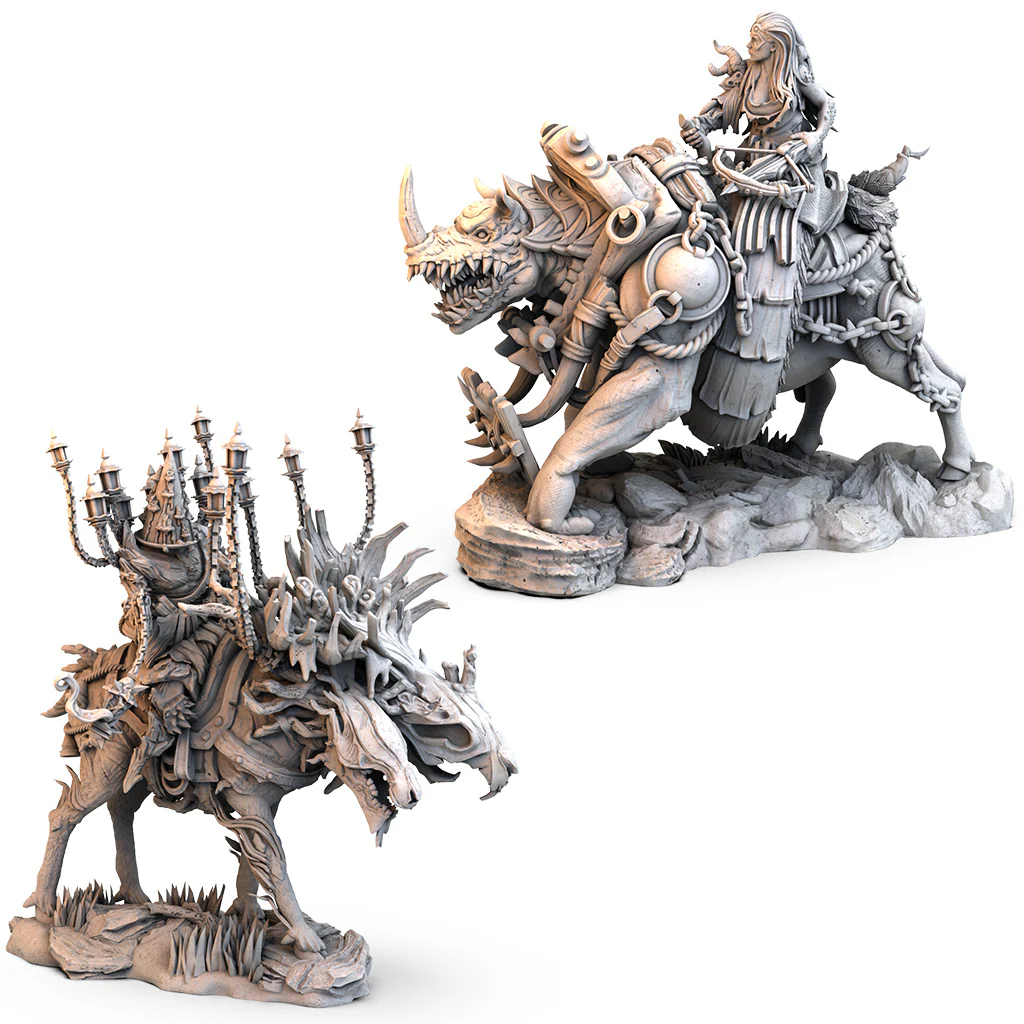 Tainted Grail: Kings of Ruin - Mounted Heroes - Image 3