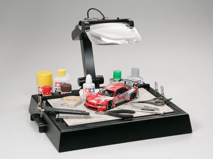 Tamiya: Work Stand w/Magnifying Lens - Image 2