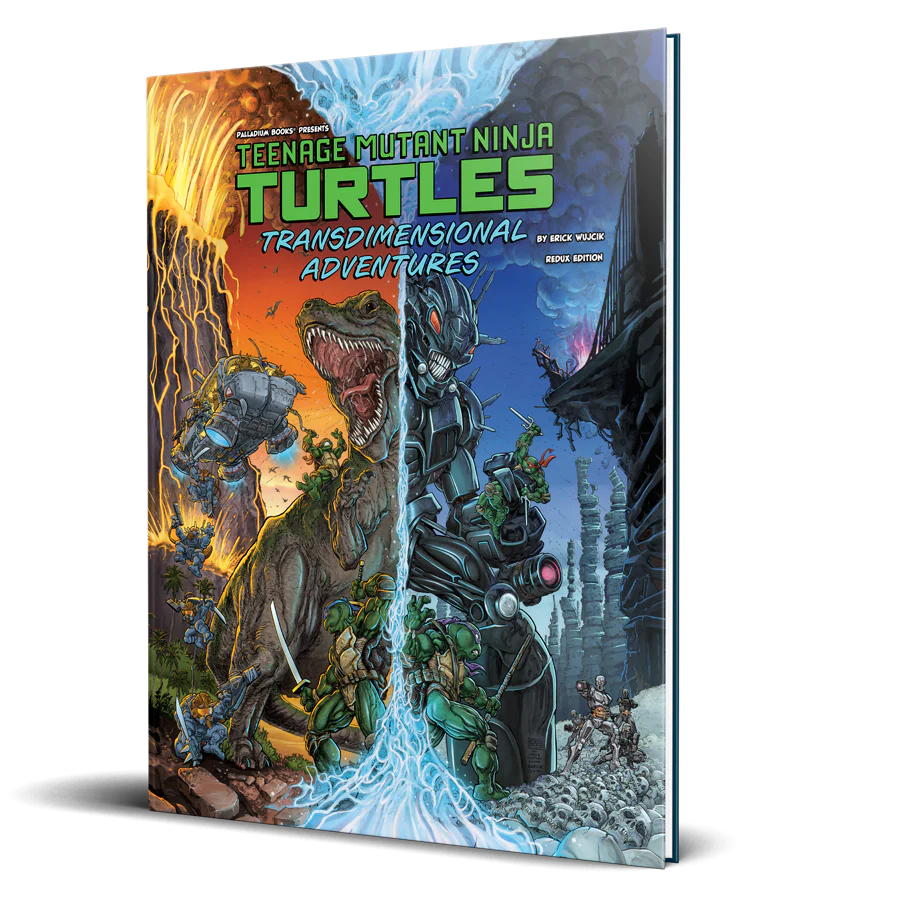 Teenage Mutant Ninja Turtles RPG: Transdimensional Adventures Black, White, & Red Edition
