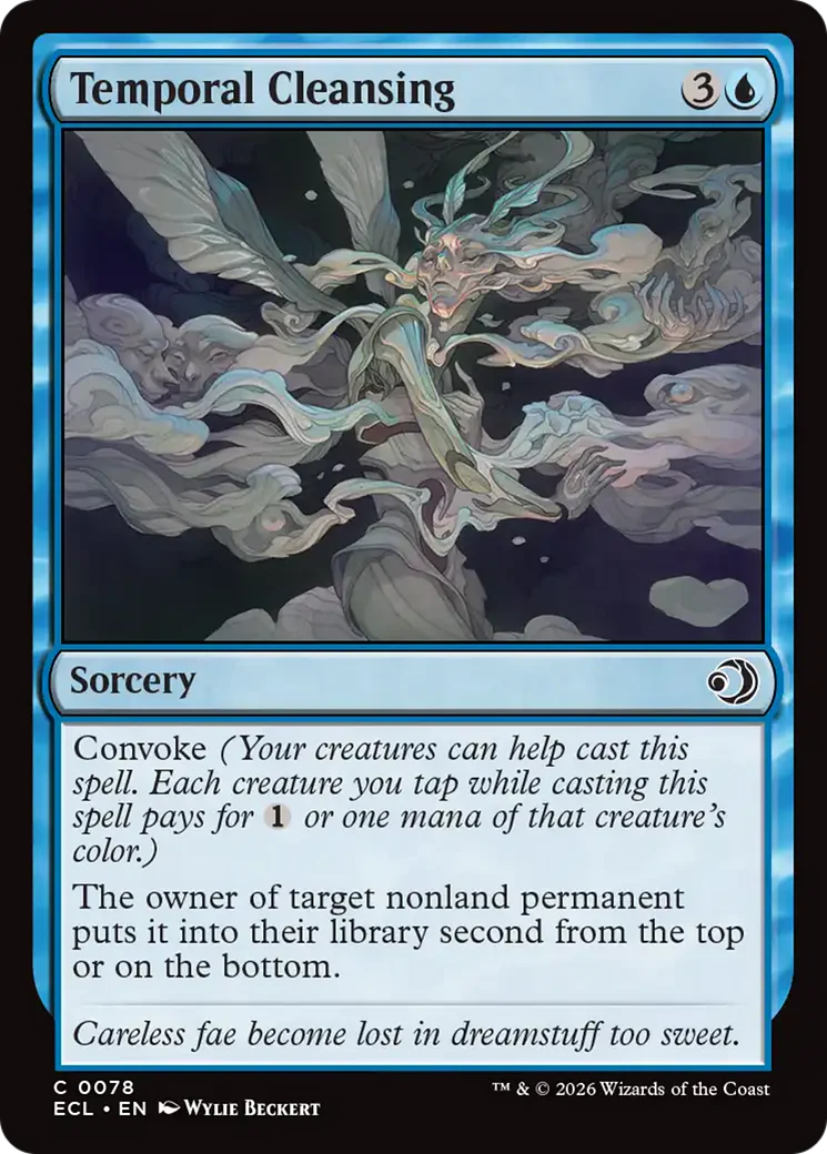 Temporal Cleansing [Lorwyn Eclipsed]