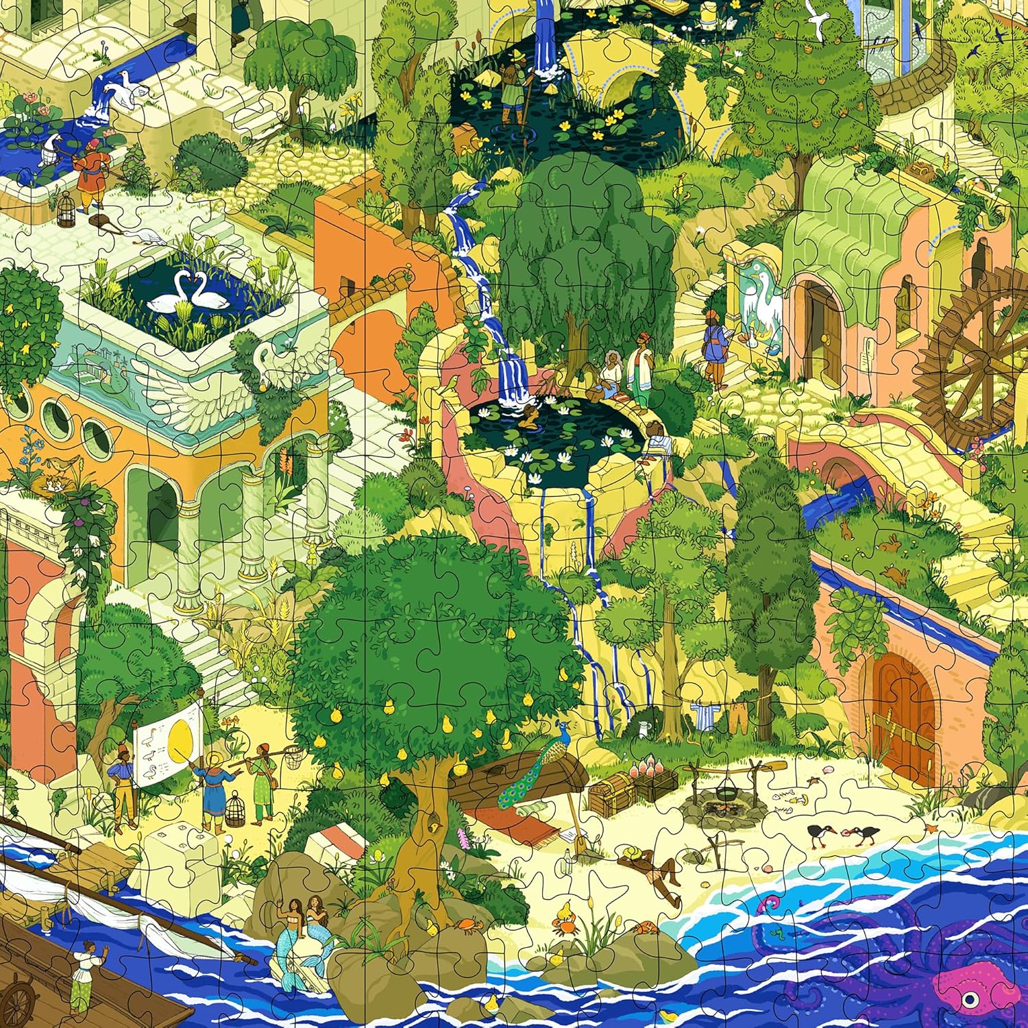 Magic Puzzle Company: The Golden Goose - 1000 Piece Jigsaw Puzzle - Image 4