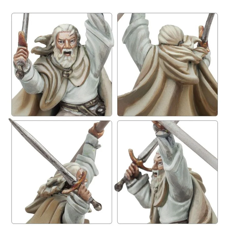 The Lord Of The Rings Middle-Earth - Gandalf The White & Peregrin Took - Image 3