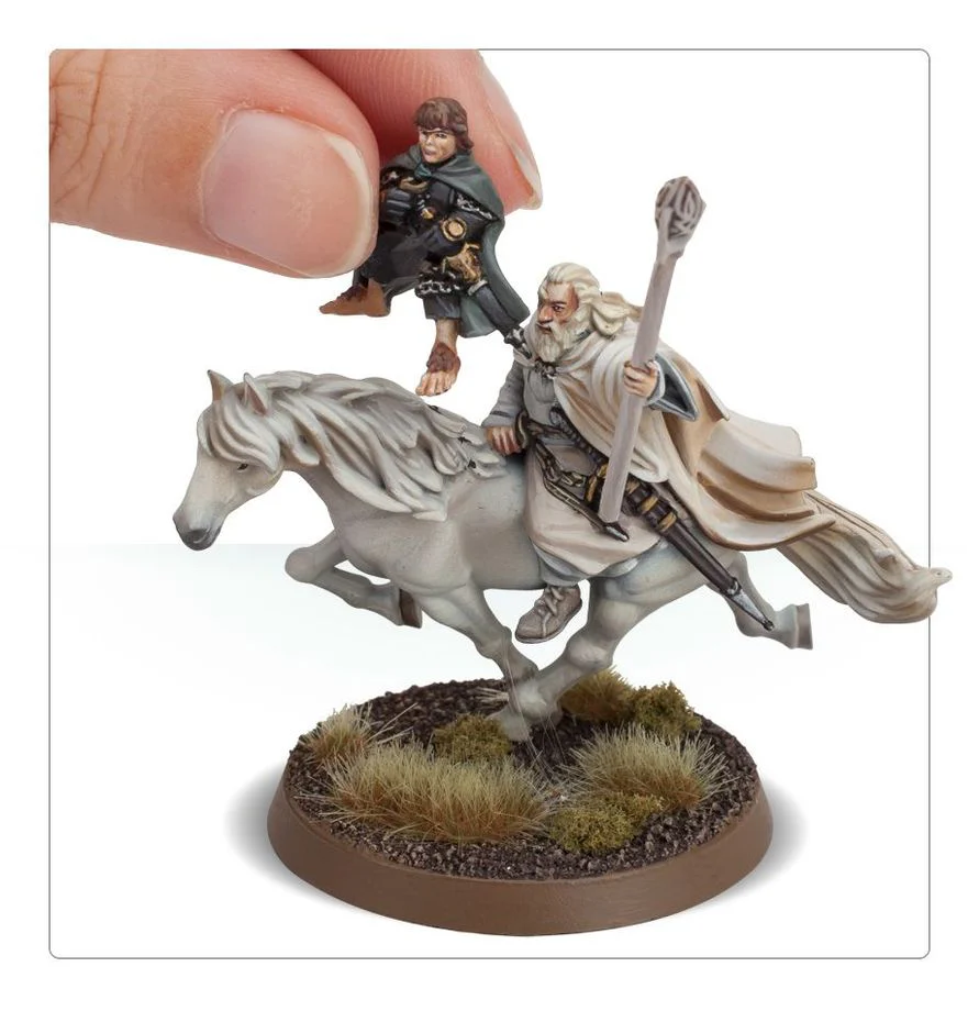 The Lord Of The Rings Middle-Earth - Gandalf The White & Peregrin Took - Image 4