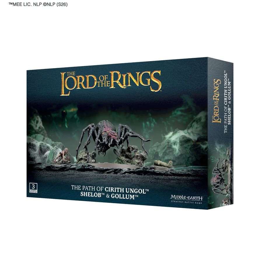 The Lord Of The Rings Middle-Earth - The Path Of Cirith Ungol: Shelob & Gollum