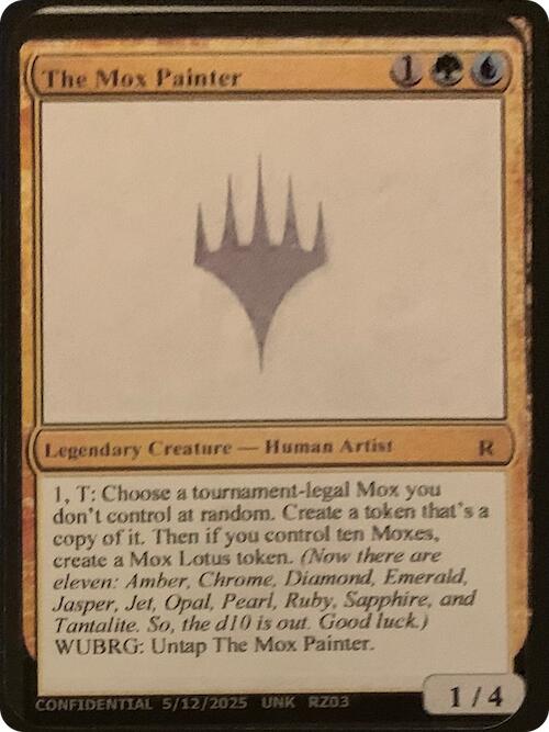 The Mox Painter [Unknown Event]