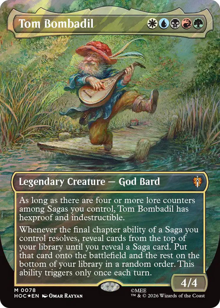 Tom Bombadil (Borderless) (Surge Foil) [The Hobbit]