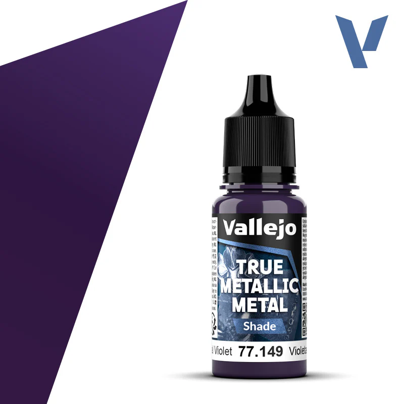 Vallejo True Metallic Metal: Shade - Celestial Violet (18 ml)