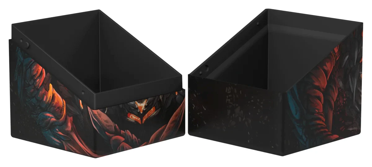 Ultimate Guard Boulder Deck Box: 100+ Magic the Gathering Dragons of Tarkir - Mox Jasper - Image 4