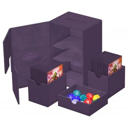 Ultimate Guard Twin Flip 'n' Tray 160+ Monocolor Purple