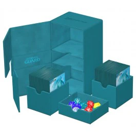 Ultimate Guard Twin Flip N Tray 200+ Monocolor - Petrol