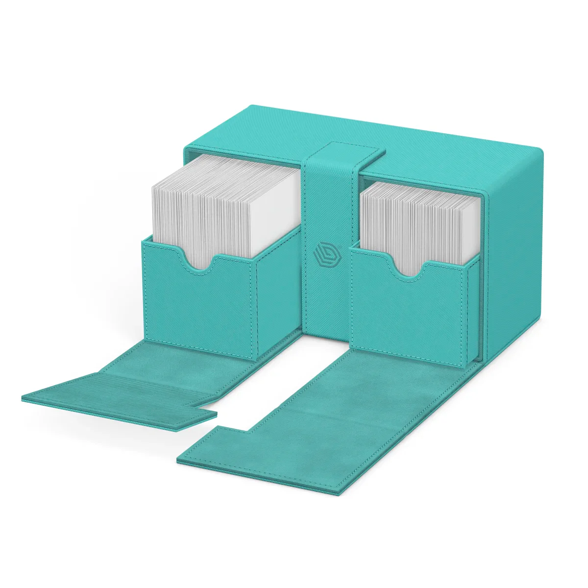Ultimate Guard Twin Flip N Tray 200+ Monocolor "Summer Edition 2025" - Lagoon - Image 3