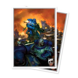 Ultra PRO: 105ct Standard Sleeves (APEX) - Space Marines (Warhammer 40K) - Image 2