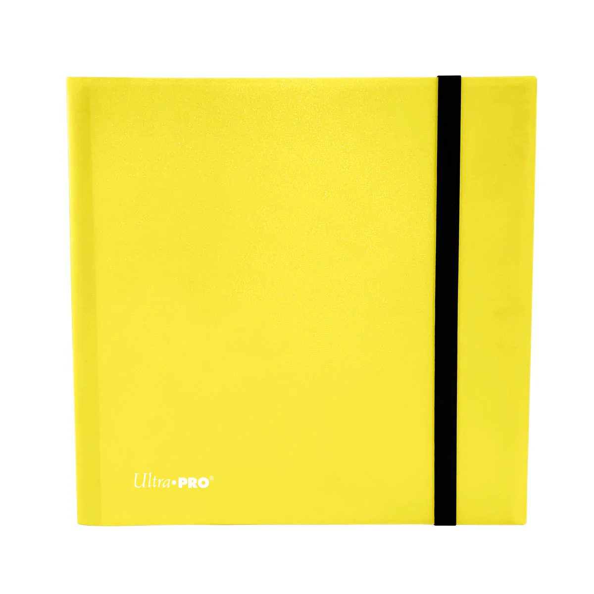 Ultra PRO: 12-Pocket PRO-Binder - Eclipse (Lemon Yellow)