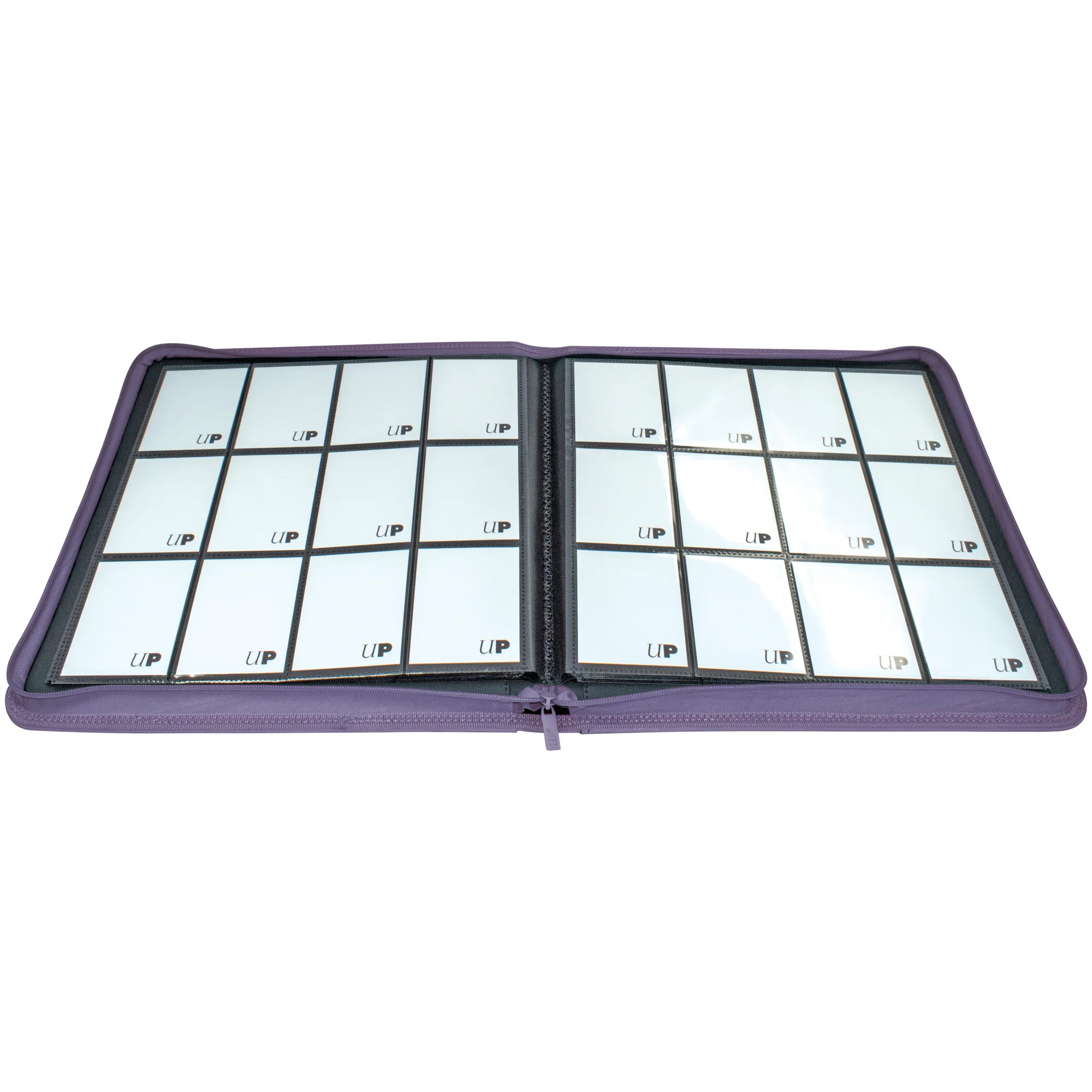 Ultra PRO: 12-Pocket Zippered PRO-Binder - Vivid (Purple) - Image 2