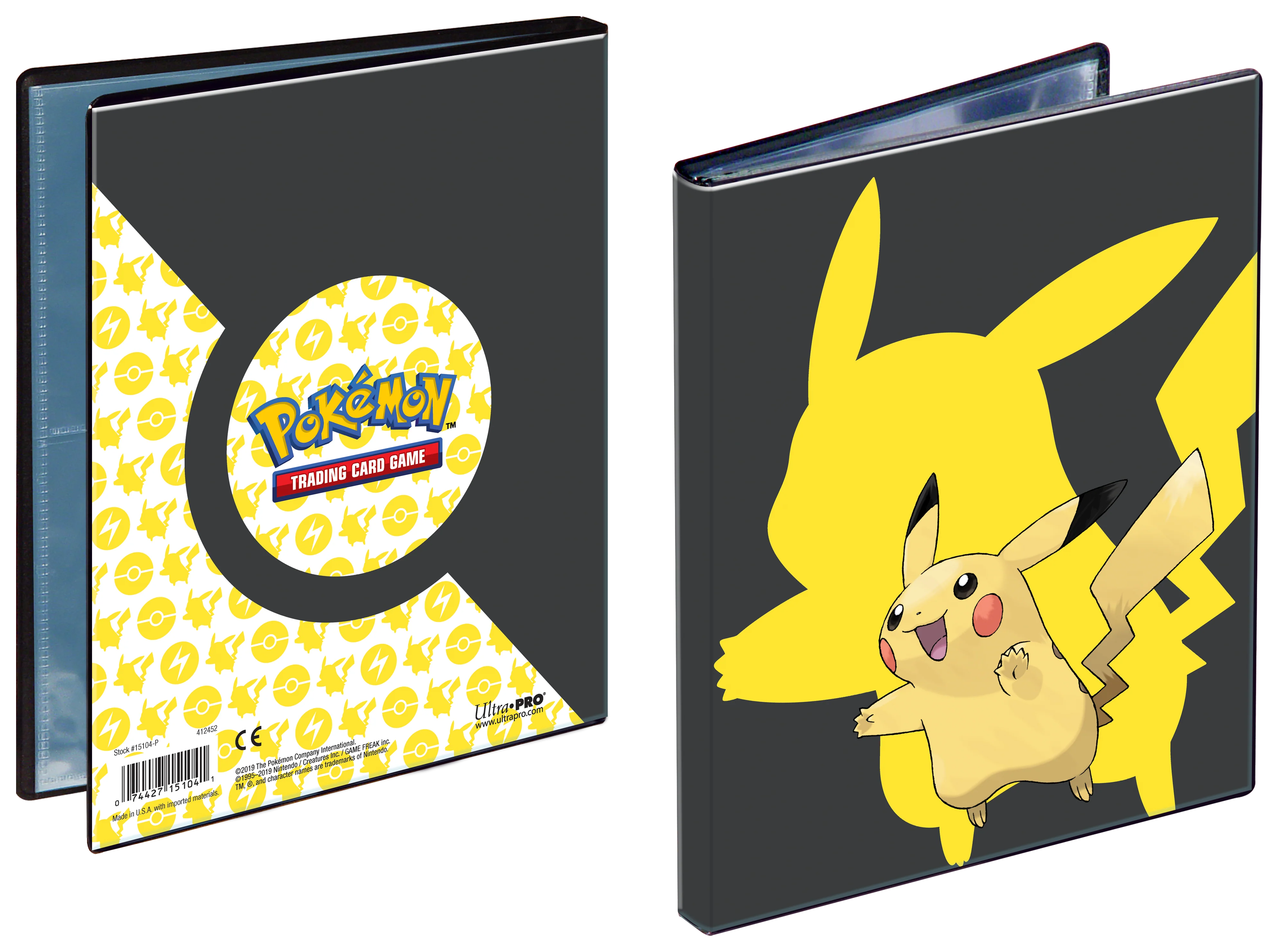 Ultra PRO: 4-Pocket Portfolio - Pokemon (Pikachu) - Image 2