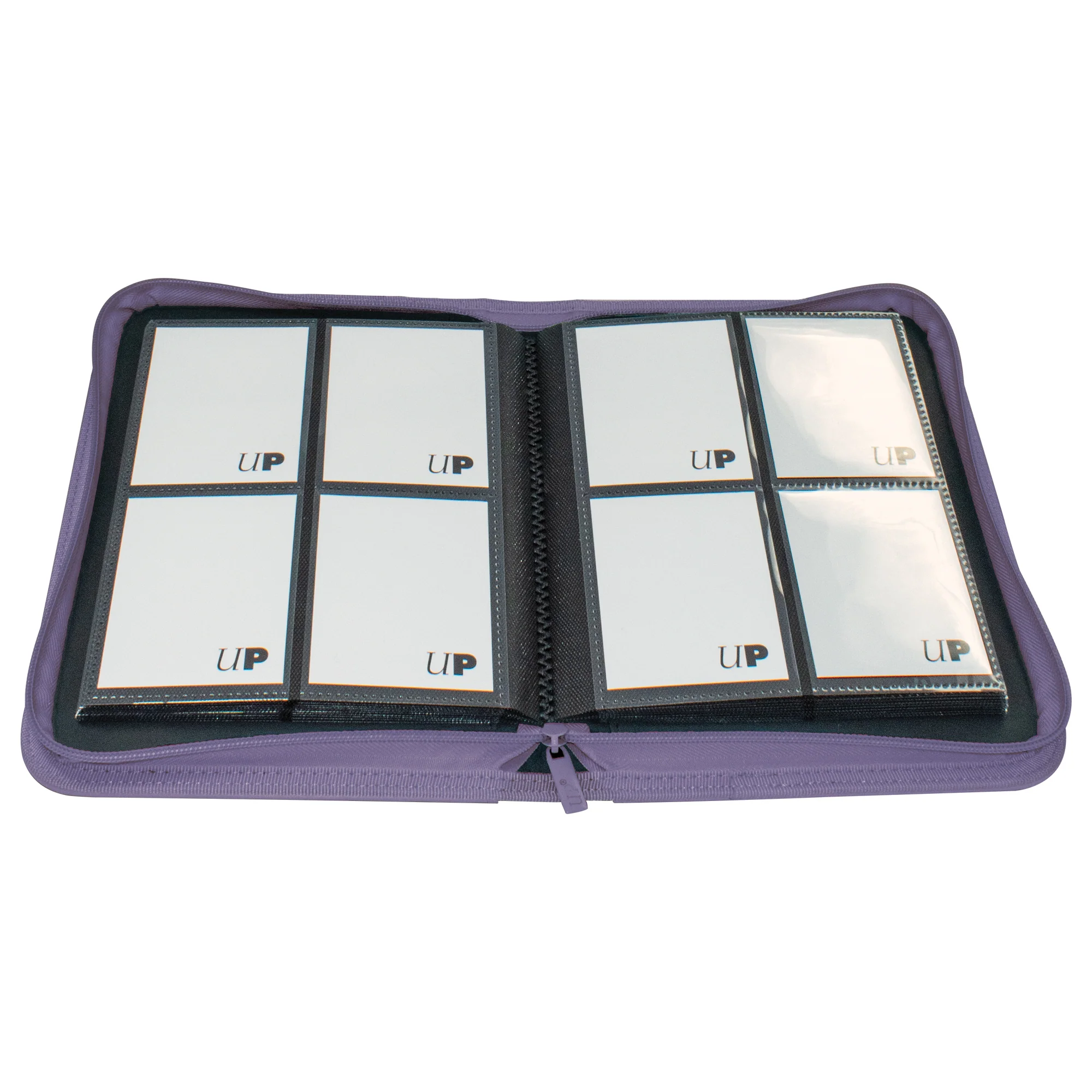 Ultra PRO: 4-Pocket Zippered PRO-Binder - Vivid (Purple) - Image 2