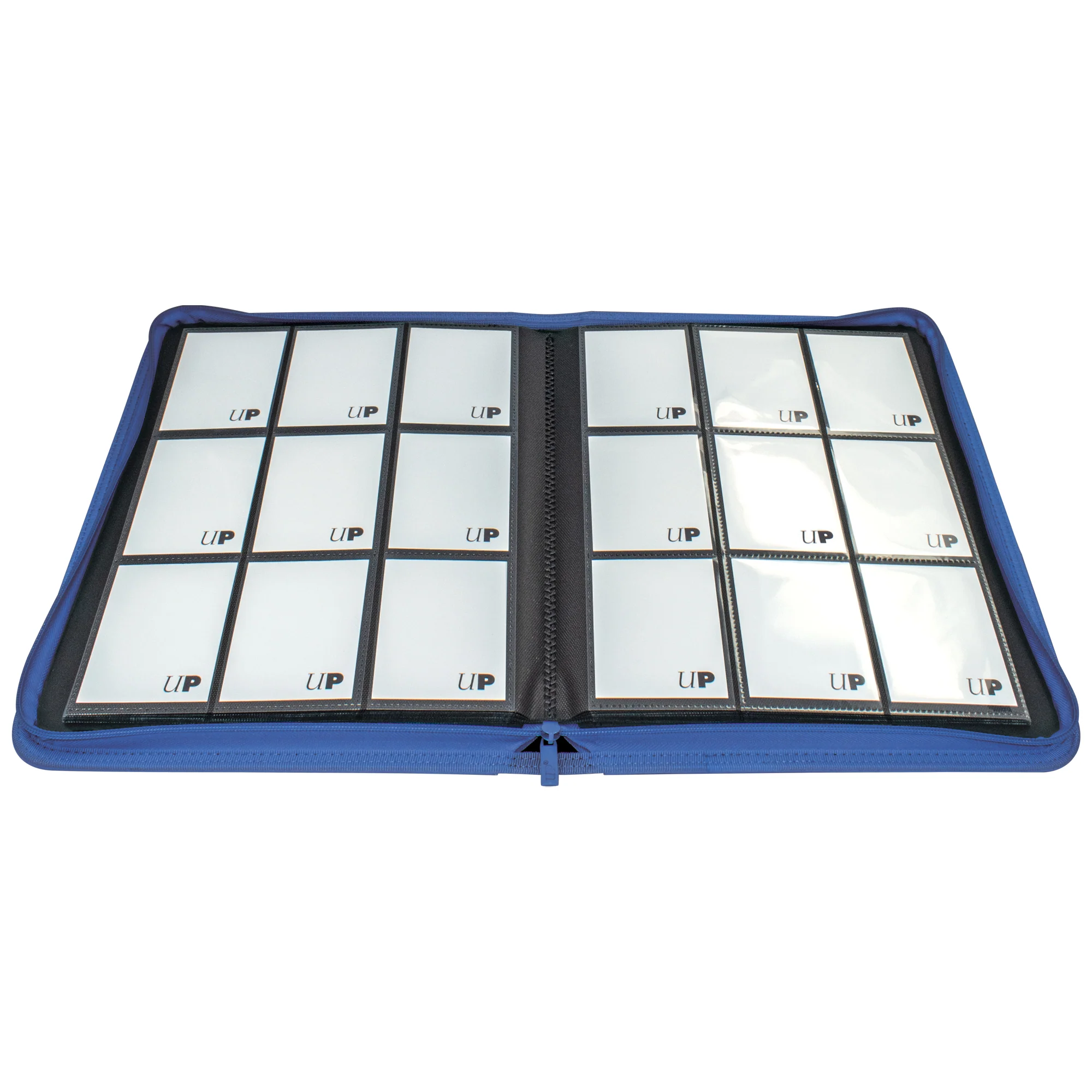 Ultra PRO: 9-Pocket Zippered PRO-Binder - Vivid (Blue) - Image 2