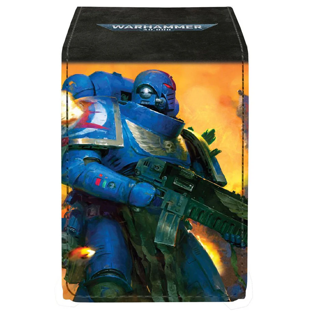 Deckbox: Alcove Flip 100+ Warhammer 40,000- Space Marines- Adeptus Astartes