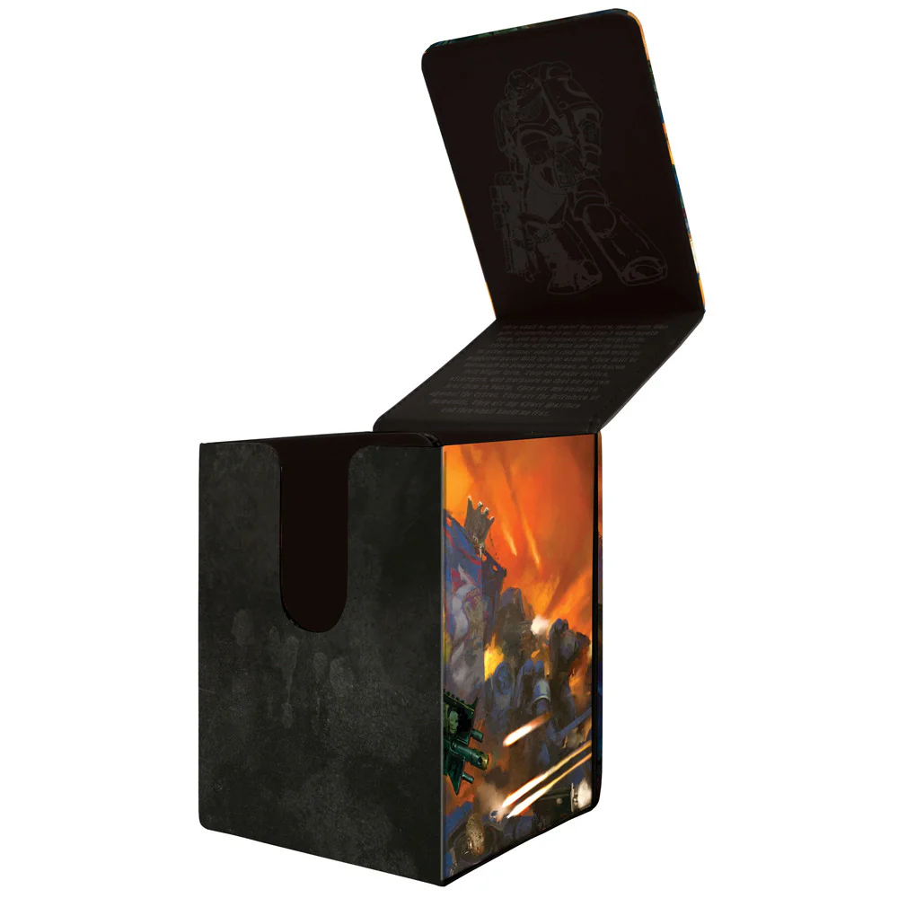 Deckbox: Alcove Flip 100+ Warhammer 40,000- Space Marines- Adeptus Astartes - Image 2