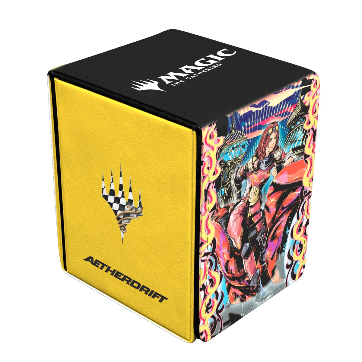 Ultra PRO: Alcove Flip Deck Box - Aetherdrift (Variant Art PW: Chandra, Spark Hunter)