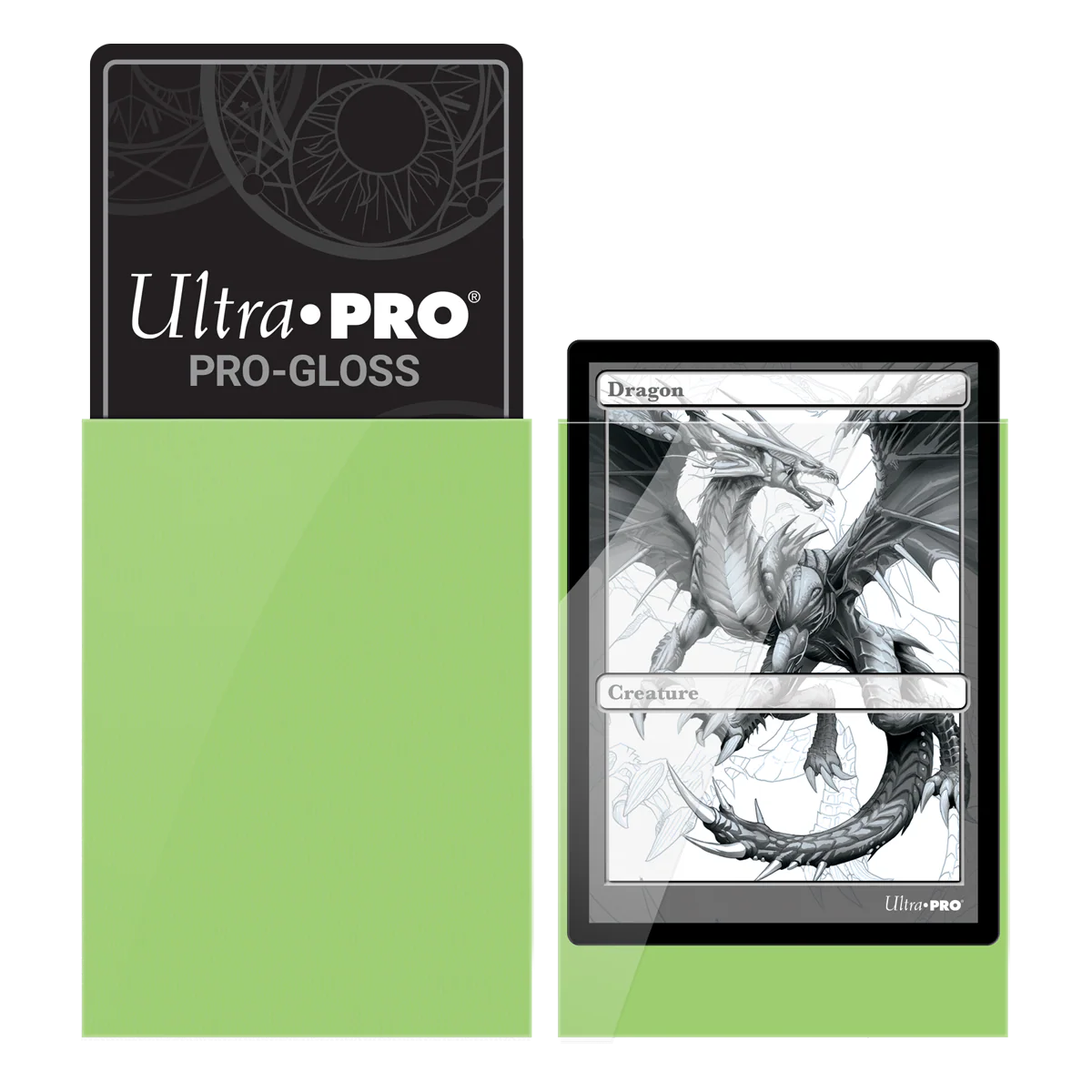 Ultra PRO: Standard 50ct Sleeves - PRO-Gloss (Lime Green) - Image 3