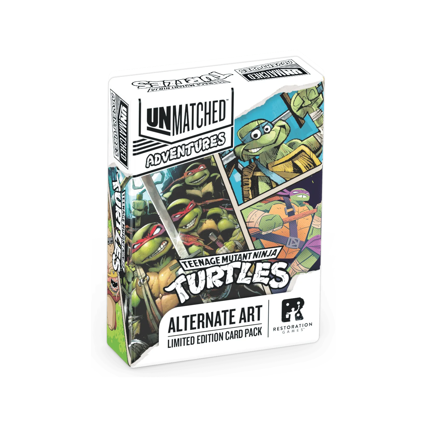 Unmatched Adventures: Teenage Mutant Ninja Turtles - Alternate Art Limited Edition Card Pack