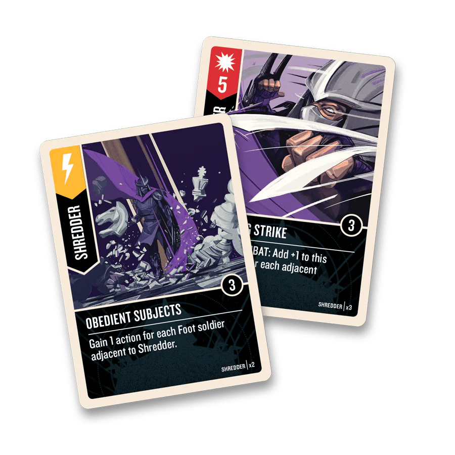 Unmatched Adventures: TMNT – Shredder & Krang Hero Decks - Image 3