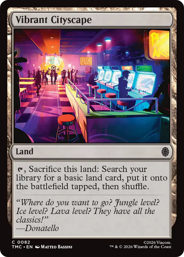Vibrant Cityscape [Teenage Mutant Ninja Turtles Commander]