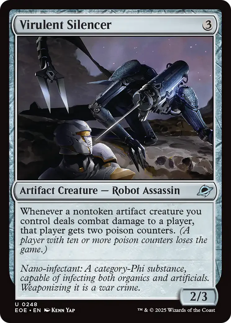 Virulent Silencer [Edge of Eternities]