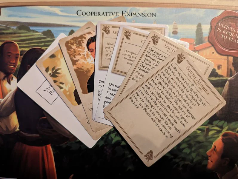 Viticulture: World Replacement Pack - South America - Image 2