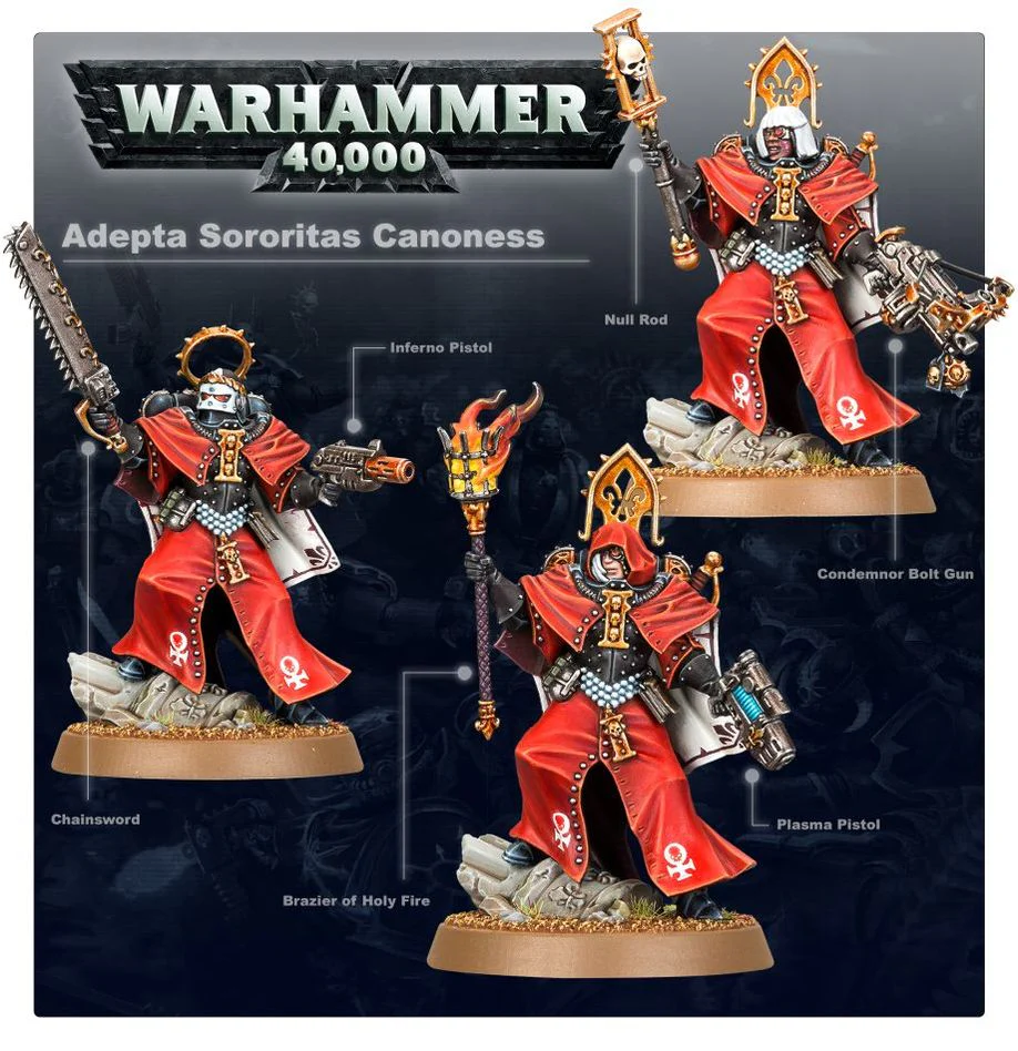 Warhammer 40K: Adepta Sororitas - Canoness - Image 3