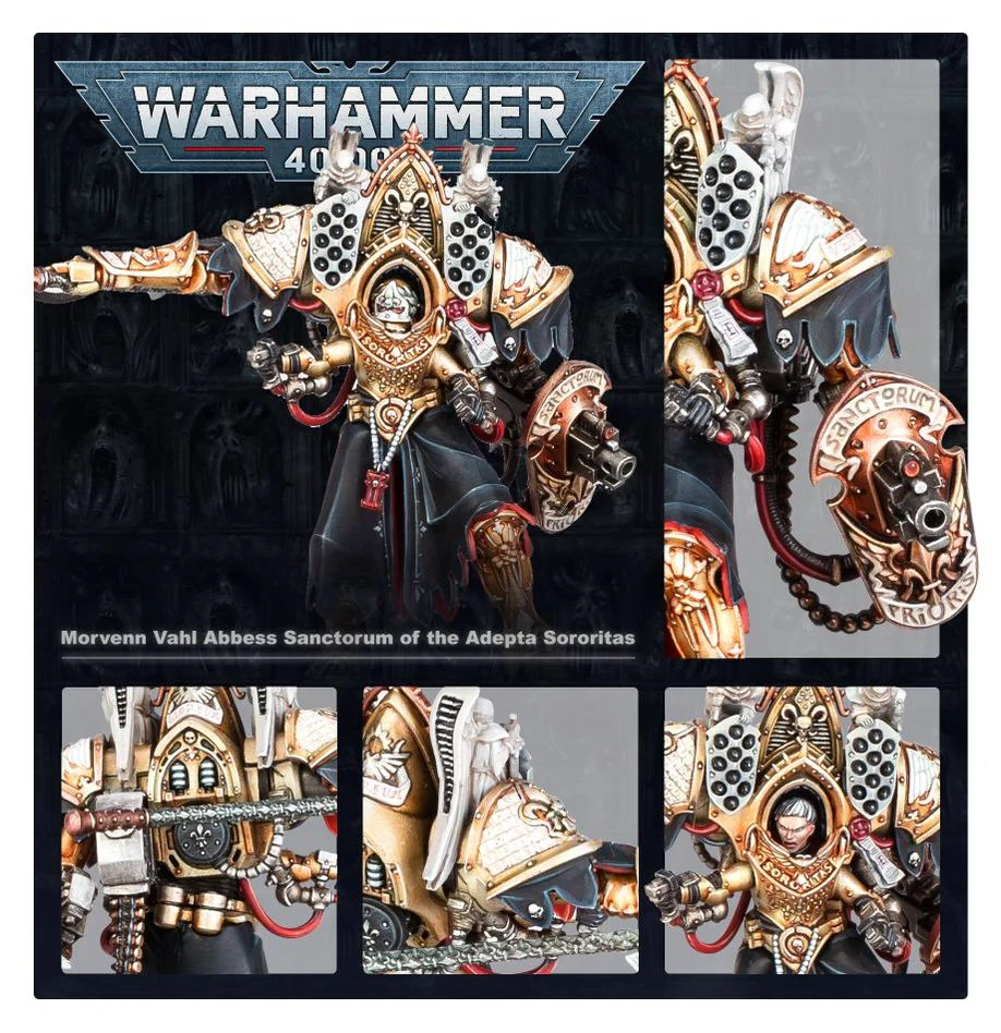 Warhammer 40K: Adepta Sororitas - Morvenn Vahl Abbess Sanctorum - Image 3