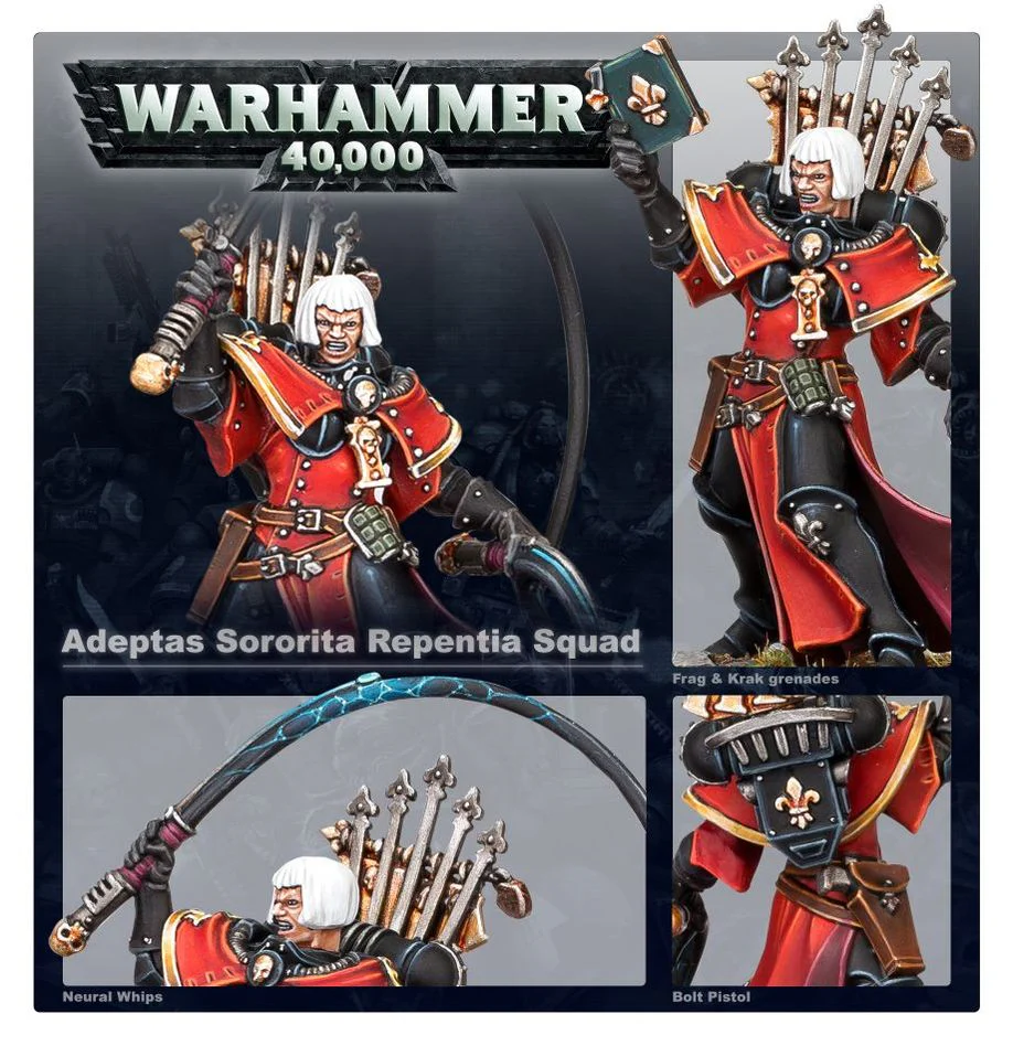 Warhammer 40K: Adepta Sororitas - Repentia Squad - Image 6