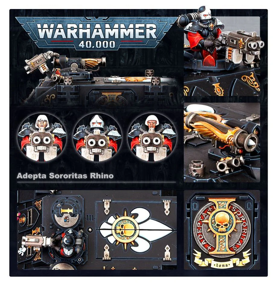 Warhammer 40K: Adepta Sororitas - Rhino - Image 4
