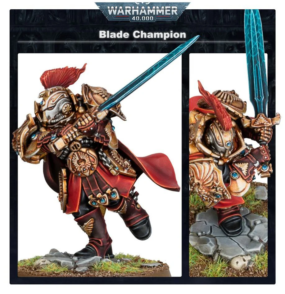 Warhammer 40K: Adeptus Custodes - Blade Champion - Image 3