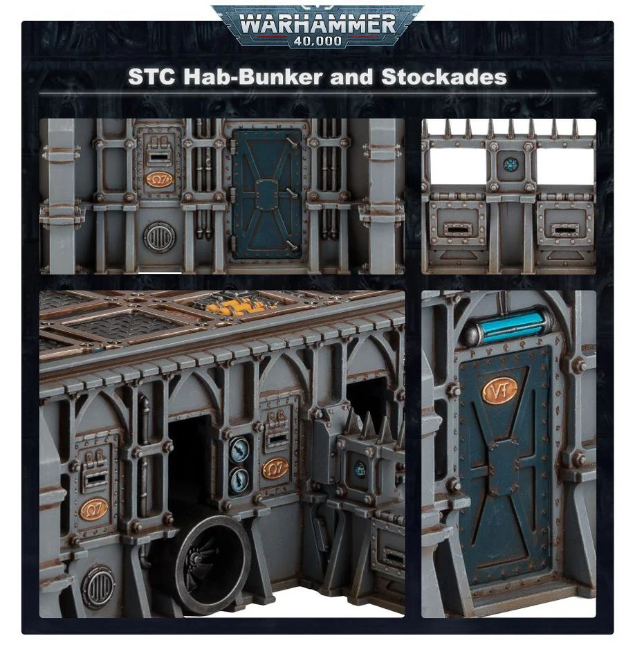 Warhammer 40K: Battlezone Fronteris - Stc Hab-Bunker & Stockades - Image 5