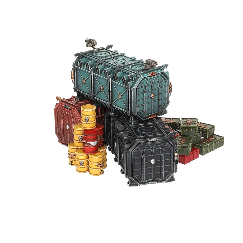 Warhammer 40K: Battlezone Manufactorum - Munitorum Armoured Containers - Image 2