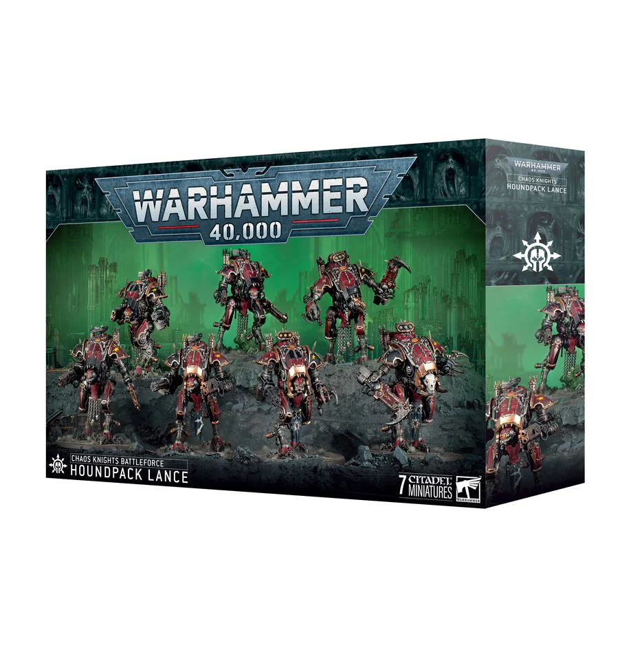 Warhammer 40K: Chaos Knights Battleforce - Houndpack Lance