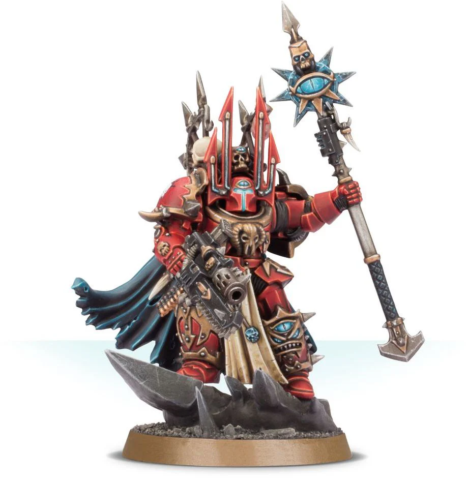 Warhammer 40K: Chaos Space Marines - Chaos Lord In Terminator Armour - Image 3