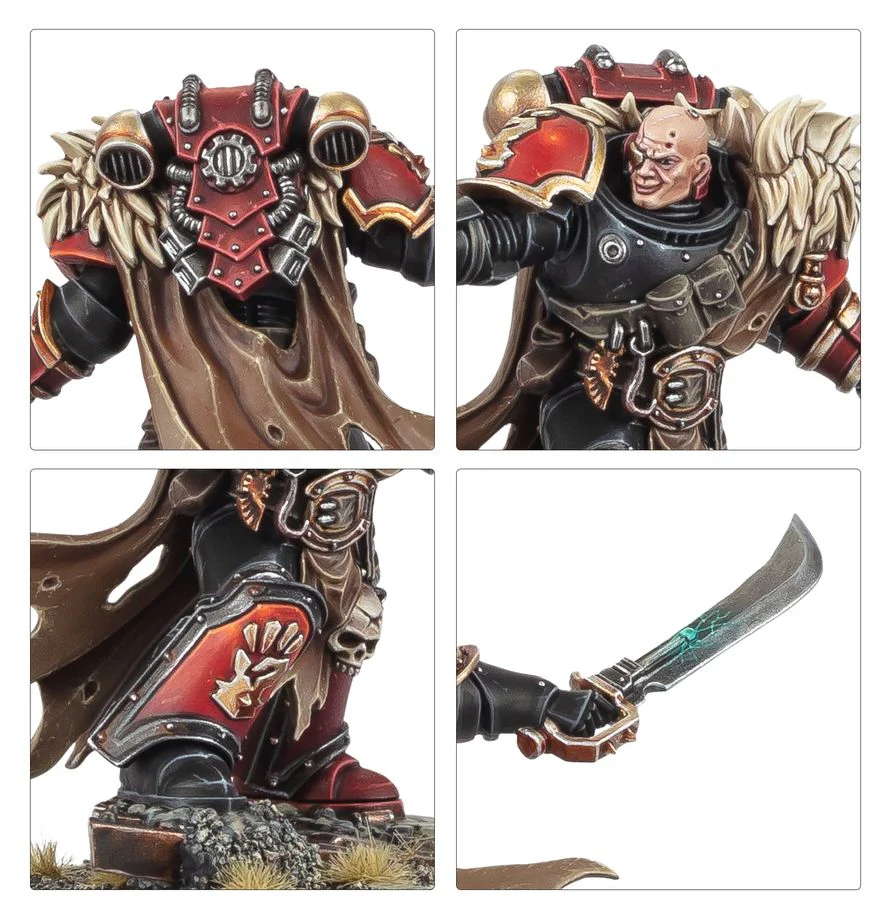 Warhammer 40K: Chaos Space Marines - Red Corsairs Reave-Captain - Image 4