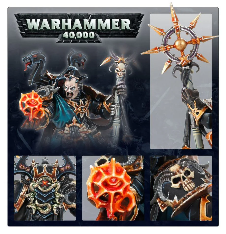 Warhammer 40K: Chaos Space Marines - Sorcerer - Image 3