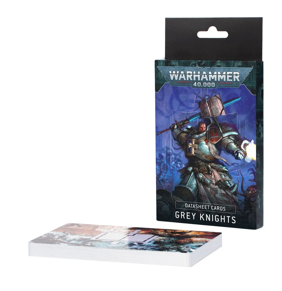 Warhammer 40K: Grey Knights - Datasheet Cards (English)
