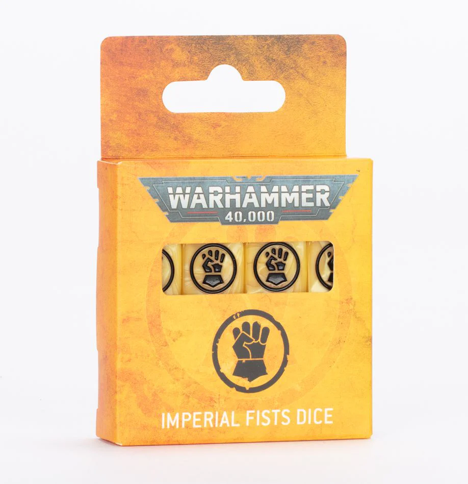 Warhammer 40K: Imperial Fists - Dice